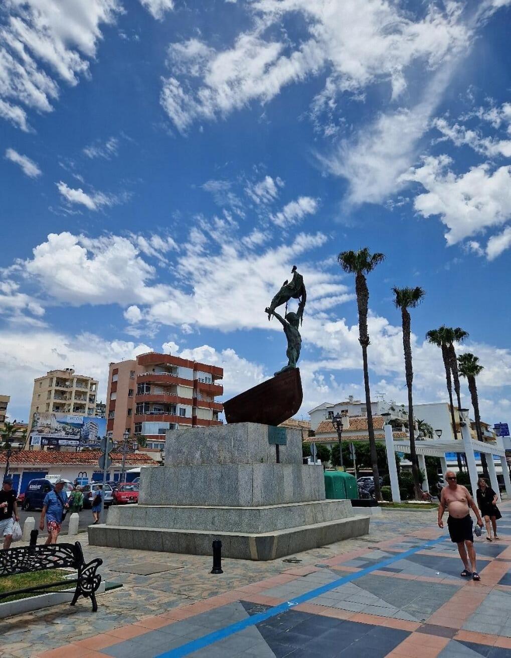 Apartamento Lidia Planta 2, La Carihuela 1ª Linea Playa, Vistas Mar, Buhardilla 1 Dormitorio, 40 M2, 1-3 Huesped, Terraza, Wifi Torremolinos Exterior foto